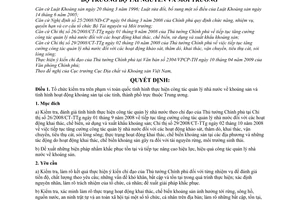 Quyết định 769/QĐ-BTNMT tổng kiểm tra công tác quản lý nhà nước khoáng sản hoạt động khoáng sản