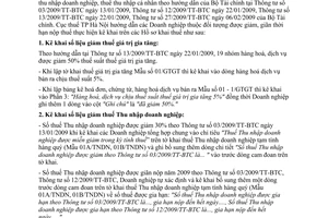 Công văn 6161/CT-KK&TT hướng dẫn kê khai thuế