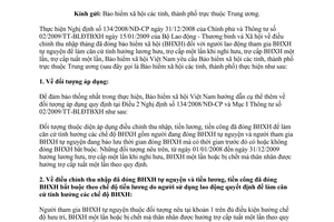 Công văn 1114/BHXH-CSXH hướng dẫn điều chỉnh thu nhập tháng đã đóng bảo hiểm