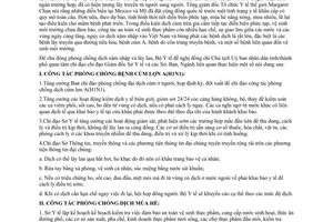 Công văn 2492/BYT-DPMT tăng cường phòng chống dịch cúm lợn A(H1N1) và bệnh dịch mùa hè