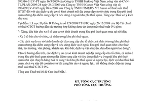 Công văn 1575/TCT-CS thuế suất thuế giá trị gia tăng