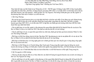 Công văn 650/TTg-KTN phát triển ngành công nghiệp khai thác bauxite, sản xuất alumine