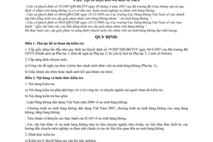 Quy chế  1502/QC-HDKT kiểm tra cấp giấy phép năng định chuyên môn