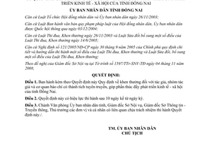 Quyết định 31/2009/QĐ-UBND khen thưởng tác giả cơ quan báo chí có thành tích tuyên truyền Đồng Nai