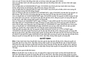 Quyết định 06/2009/QĐ-UBND đơn giá đo đạc lập bản đồ địa chính, đăng ký quyền sử dụng đất, lập hồ sơ địa chính, cấp giấy chứng nhận tỉnh Yên Bái