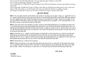 Quyết định 2001/QĐ-UBND kiện toàn tổ chức bộ máy ban quản lý dự án thành phố Hồ Chí Minh