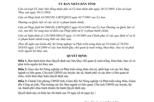Quyết định 16/2009/QĐ-UBND Quy chế quản lý nuôi trồng, khai thác, bảo vệ