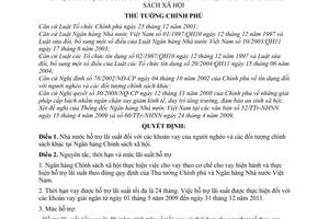 Quyết định 579/QĐ-TTg hỗ trợ lãi suất khoản vay ngân hàng chính sách xã hội