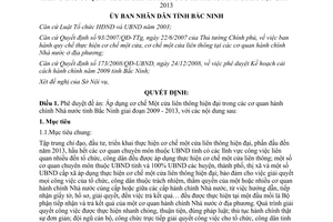 Quyết định 65/QĐ-UBND năm 2009 phê duyệt Đề án áp dụng cơ chế một cửa liên thông