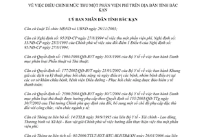 Quyết định 968/2009/QĐ-UBND điều chỉnh mức thu một phần viện phí