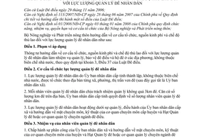 Thông tư 26/2009/TT-BNN cơ cấu tổ chức, nguồn kinh phí chế độ thù lao lực lượng quản lý đê nhân dân
