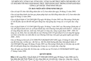 Quyết định 142/2009/QĐ-UBND công nhận xã miền núi vùng cao Ninh Thuận