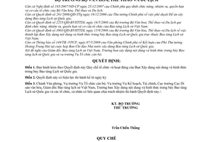 Quyết định 1775/QĐ-BVHTTDL Quy chế tổ chức hoạt động Ban Xây dựng nội dung hình thức trưng bày Bảo tàng Lịch sử Quốc gia