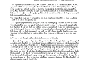 Công văn 926/TTCP-V.I thanh tra chuyên đề cổ phần hóa