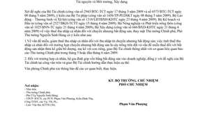 Công văn 3199/VPCP-KTTH thuế thu nhập cá nhân chuyển nhượng bất động sản