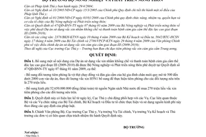 Quyết định 1432/QĐ-BNN-TY bổ sung dự án sử dụng vắc xin nhằm khống chế thanh toán bệnh cúm gia cầm thể độc lực cao giai đoạn 3 2009-2010