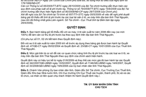 Quyết định 1111/QĐ-UBNDphê duyệt bảng giá tối thiểu để tính lệ phí trước bạ các loại tài sản ô tô, xe máy trên địa bàn tỉnh Thái Nguyên