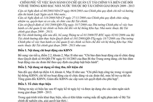Thông tư 105/2009/TT-BTC sửa đổi 01/2009/TT-BTC hướng dẫn Quyết định 101/2008/QĐ-TTg quản lý tài chính biên chế hệ thống kho bạc nhà nước 2009-2013