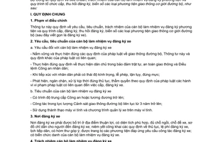 Thông tư 31/2009/TT-BCA(C11) tiêu chuẩn trách nhiệm cán bộ làm nhiệm vụ đăng ký quy trình cấp, thu hồi đăng ký, biển số phương tiện giao thông cơ giới
