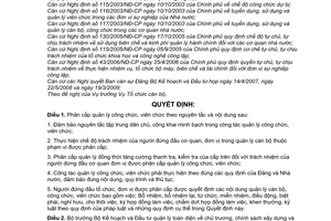 Quyết định 676/QĐ-BKH  phân cấp quản lý cán bộ, công chức, viên chức hành chính, sự nghiệp Bộ Kế hoạch Đầu tư