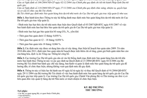 Thông tư 107/2009/TT-BTC định mức bảo quản hàng hóa dự trữ nhà nước