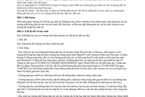 Thông tư liên tịch 109/2009/TTLT/BTC-BGDĐT hướng dẫn chế độ tài chính đối với HS các trường phổ thông dân tộc nội trú và  trường dự bị đại học dân tộc