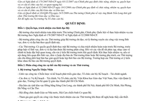 Quyết định 3840/QĐ-BGDĐT phân công công tác Bộ trưởng Thứ trưởng