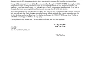 Công văn 1014/BXD-KTXD hướng dẫn thực hiện Thông tư  09/2008/TT-BXD của Bộ Xây dựng