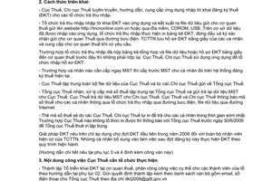 Công văn 2188/TCT-CNTT triển khai công tác đăng ký thuế thu nhập cá nhân qua tổ chức trả thu nhập trong năm 2009