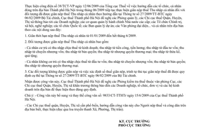 Công văn 9878/CT-TTHTr tiếp tục giãn nộp thuế Thu nhập cá nhân Bổ sung và thay thế công văn 9833/CT-TTHTr