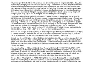 Công văn 4529/LĐTBXH-TTr thực hiện báo cáo định kỳ bảo hộ lao động và tai nạn lao động 6 tháng đầu năm 2009