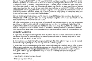 Công văn 4700/NHNN-TCKT hướng dẫn hạch toán hỗ trợ lãi suất