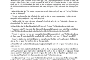 Chỉ thị 11/2009/CT-UBND thực hiện luật thi hành án dân sự