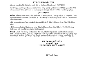 Quyết định 35/2009/QĐ-UBND tổ chức hoạt động Công ty Đầu tư Phát triển Bình Dương