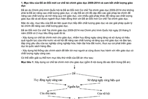 Báo cáo 368/BC-BGDĐT giải trình tiếp thu ý kiến của các đại biểu quốc hội thảo
