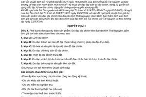 Quyết định 1287/QĐ-UBND phê duyệt đơn giá dự toán sản phẩm đo đạc địa chính địa bàn tỉnh Thái Nguyên