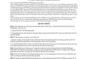 Quyết định 59/2009/QĐ-UBND  mức thu, nộp, tỷ lệ điều tiết  chế độ quản lý sử dụng lệ phí cấp giấy phép thăm dò, khai thác, sử dụng nước dưới đất