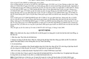 Quyết định 37/2009/QĐ-UBND mức thu, nộp,quản lý sử dụng phí vệ sinh