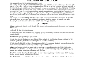 Quyết định 47/2009/QĐ-UBND lệ phí cấp giấy phép xả nước thải