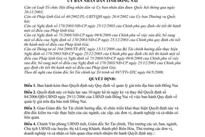 Quyết định 39/2009/QĐ-UBND quản lý giá địa bàn tỉnh Đồng Nai