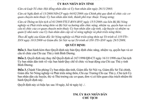 Quyết định 37/2009/QĐ-UBND chức năng nhiệm vụ quyền hạn Chi cục Thú y Bình Dương