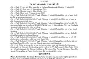 Quyết định 1068/2009/QĐ-UBND phân cấp ủy quyền phân giao nhiệm vụquản lý đầu tư