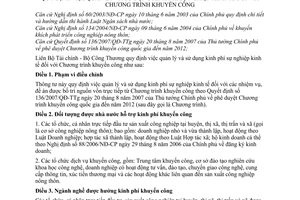Thông tư liên tịch 125/2009/TTLT/BTC-BCT quy định  quản lý và sử dụng kinh phí sự nghiệp kinh tế đối với chương trình khuyến công
