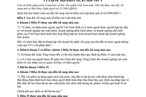 Luật điện ảnh 2009 sửa đổi 31/2009/QH12