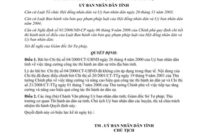 Quyết định 1389/QĐ-UBND bãi bỏ văn bản lĩnh vực thi hành án dân sự Bến Tre