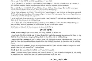 Quyết định 21/2009/QĐ-UBND bãi bỏ văn bản do Ủy ban nhân dân tỉnh Hậu Giang