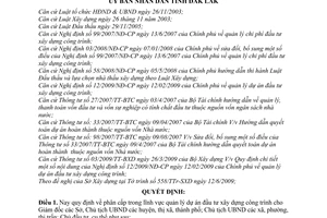 Quyết định 23/2009/QĐ-UBND phân cấp quản lý dự án đầu tư xây dựng công trình tỉnh Đắk Lắk