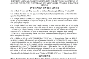 Quyết định 13/2009/QĐ-UBND Quy định quyền tự chủ tự chịu trách nhiệm