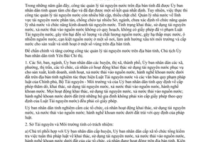 Chỉ thị 14/2009/CT-UBND quản lý tài nguyên nước Yên Bái