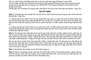 Quyết định 2195/QĐ-UBND công bố bộ thủ tục hành chính chung